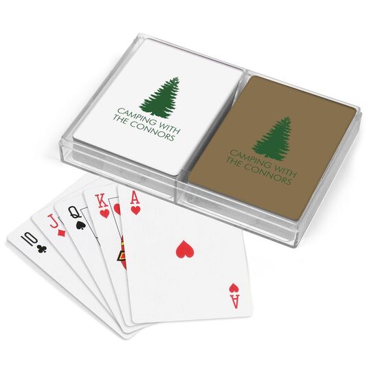 Pine Tree Double Deck Playing Cards